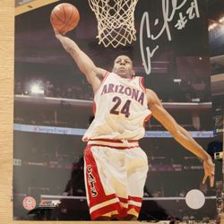 Andre Iguodala Autographed Arizona Photo