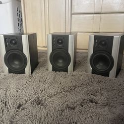 3 Bayaudio BeBop Bookshelf Speakers Audiofile Hi-Fi