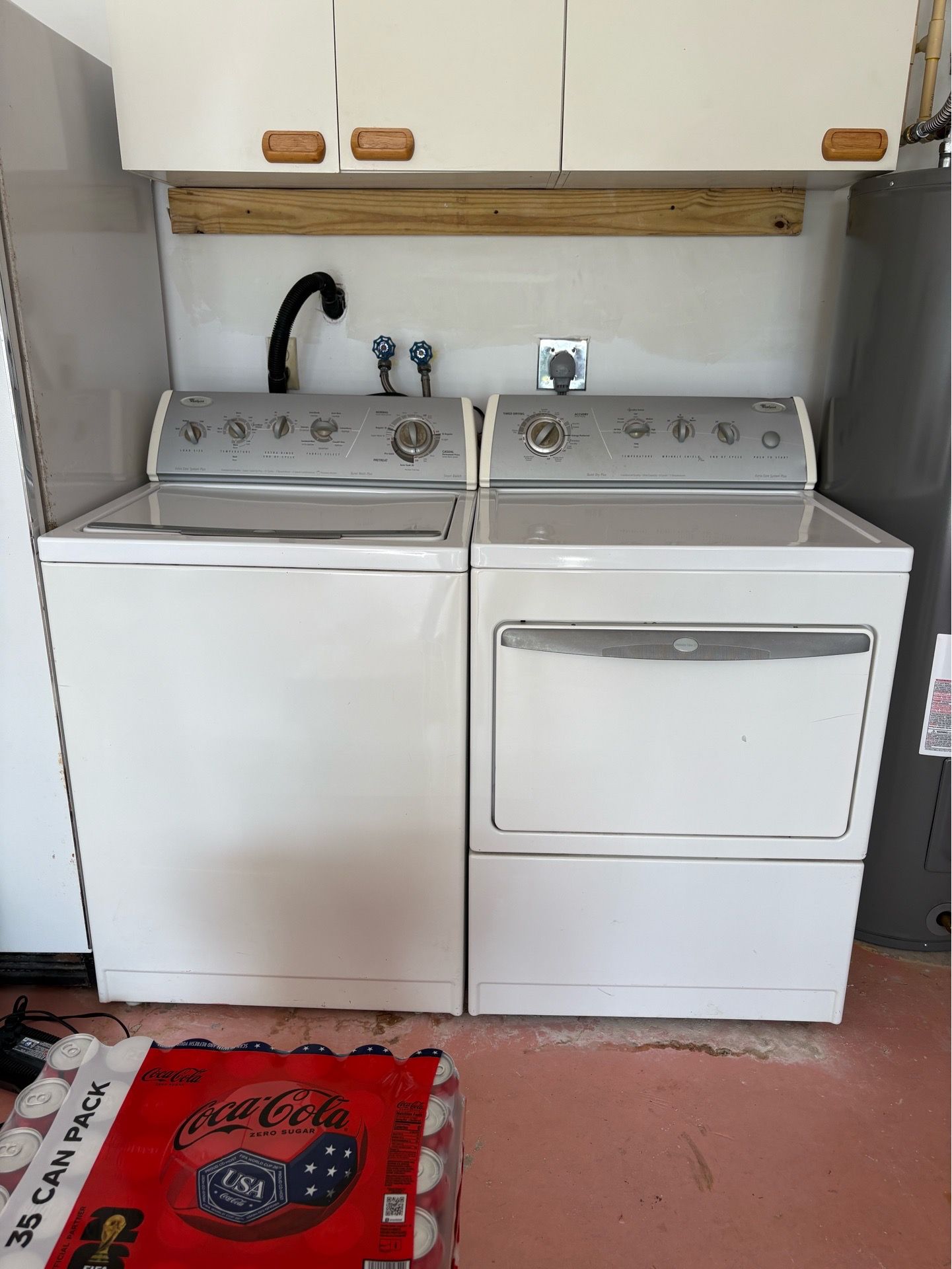 Whirlpool washer and dryer
