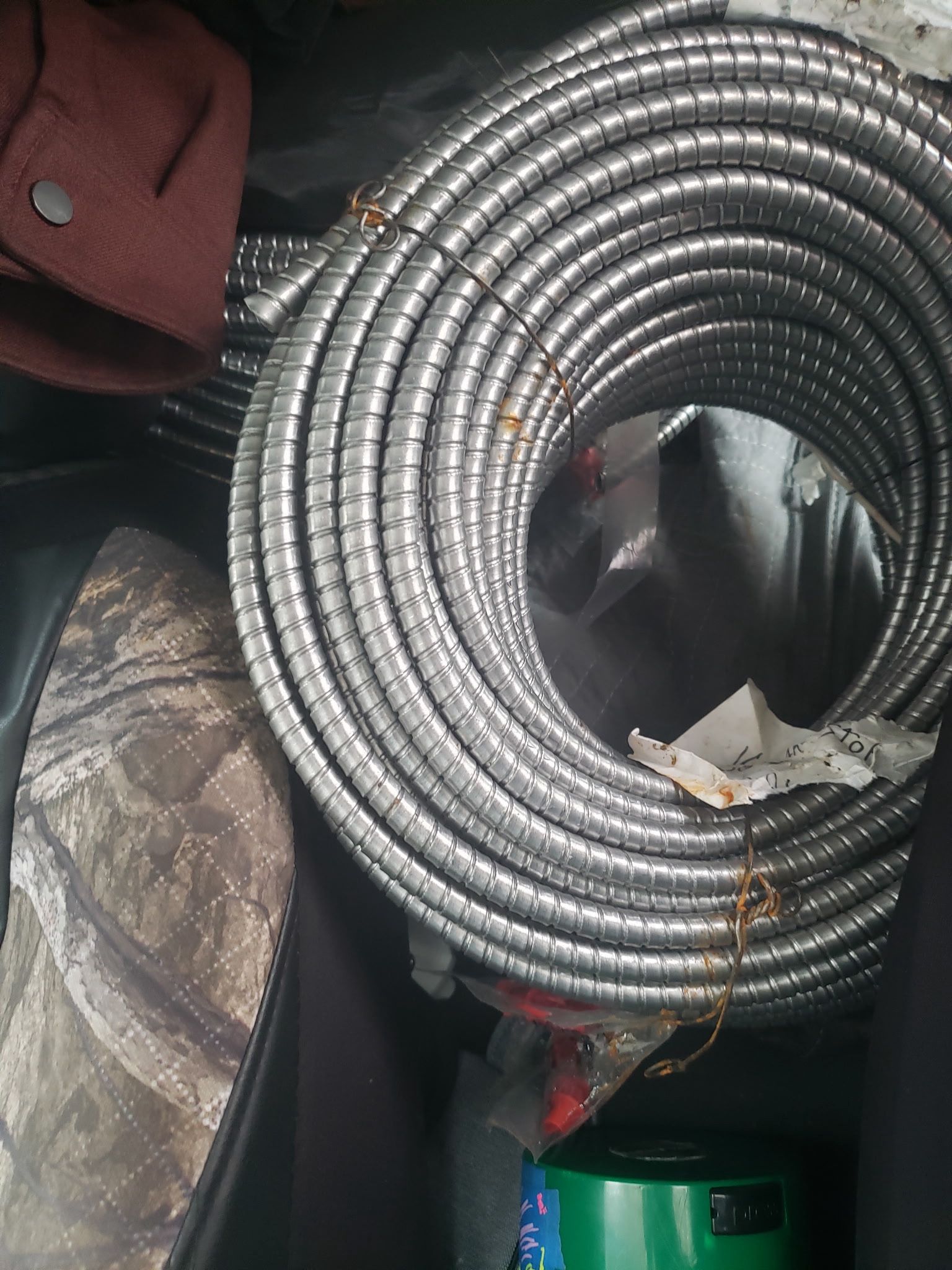 3 Rolls Of 12x2 Metal Clad Cable