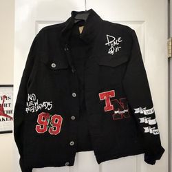 Black Jean Jacket
