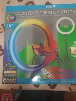 16” Ring Lights Set Brand New