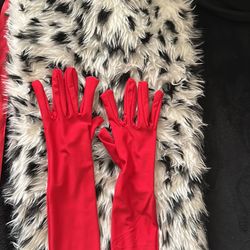 Cruella Shawl & Gloves 