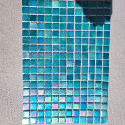 Moltiles Superior Glass Mosaic Pool Tiles. Brand New. Sealed BOX