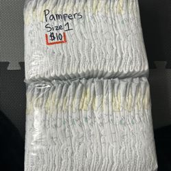 Pampers Size 1 Diapers