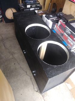 We custom build subwoofer enclosures...8s 10s 12s 15s and 18s basic or customize. Start from 99.99 and up.
