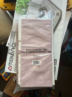 Storage pink box