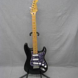 1999 Fender Stratocaster Electric Guitar Black