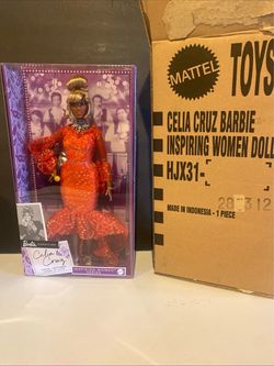 Barbie Signature Celia Cruz Queen of Salsa Inspiring Women Series w/shipper box