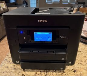 Epson WorkForce Pro WF-4740 Wireless All-in-One Color Inkjet Printer, Copier, Scanner with WiF
