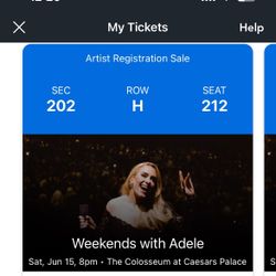 Adele tickets 