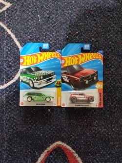 2 Hot Wheels Supers Treasure Hunts 73 Honda Civic And BMW M3