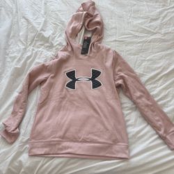 Women’s Pink Under Armour Hoodie Size M