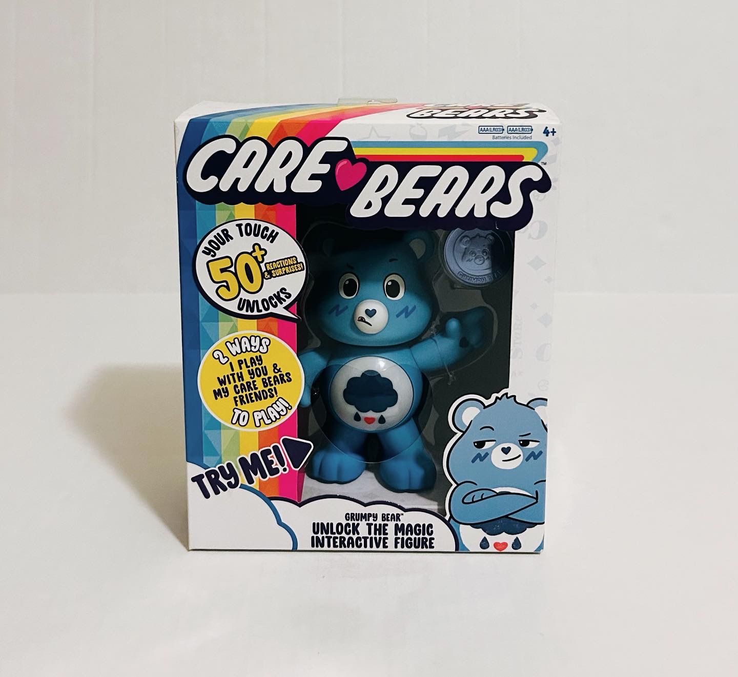 Care Bears Unlock the Magic Grumpy Bear Interactive Figure