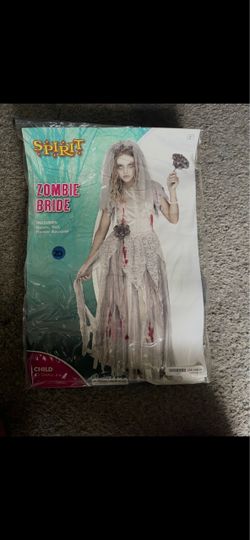 Girl’s Zombie Bride Halloween Costume