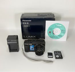 Panasonic LUMIX DMC-ZS35 Black 10.1MP Wi-Fi Digital Camera with 16GB Memory