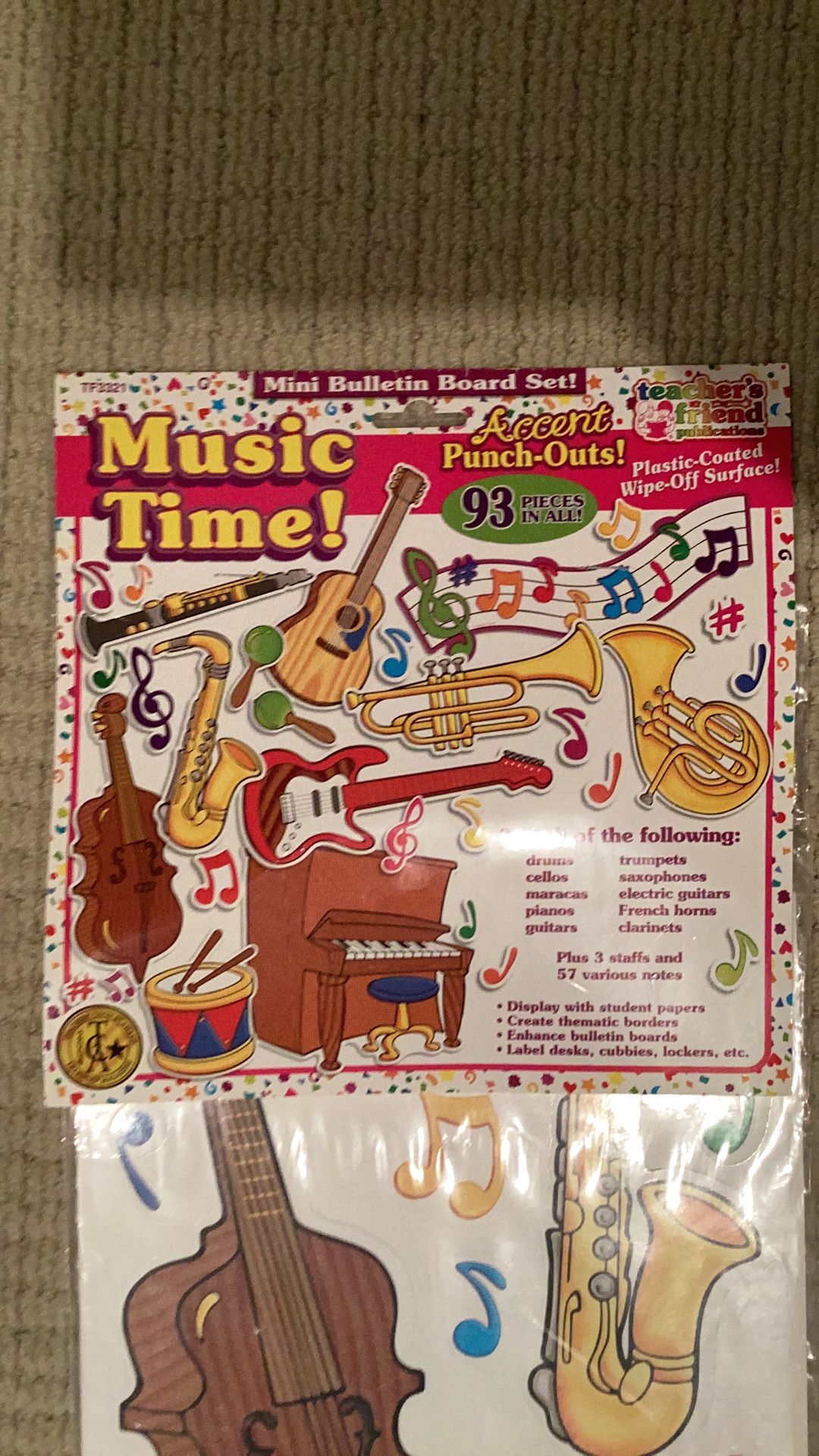 Music Time! Accent Punch Outs