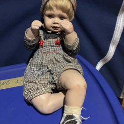 Porcelain Boy Doll 