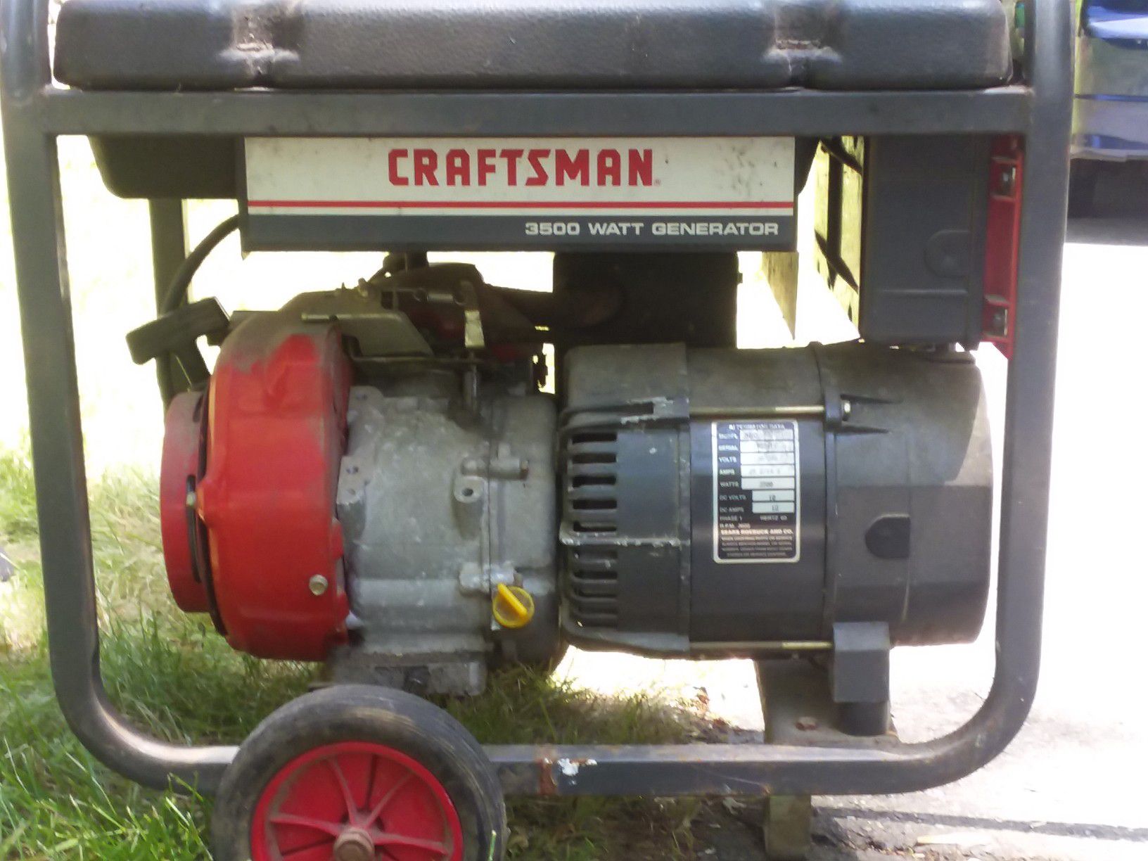 Craftsman 3500 Generator