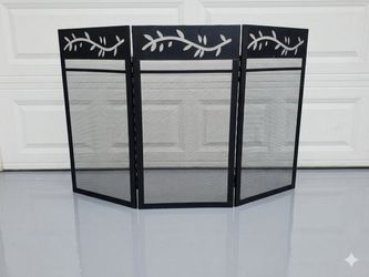 3-Panel Fireplace Screen