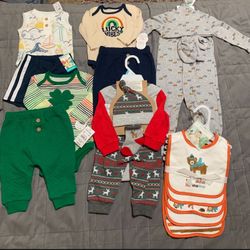 Baby Boy Clothes Size 3-6M ( All For $30