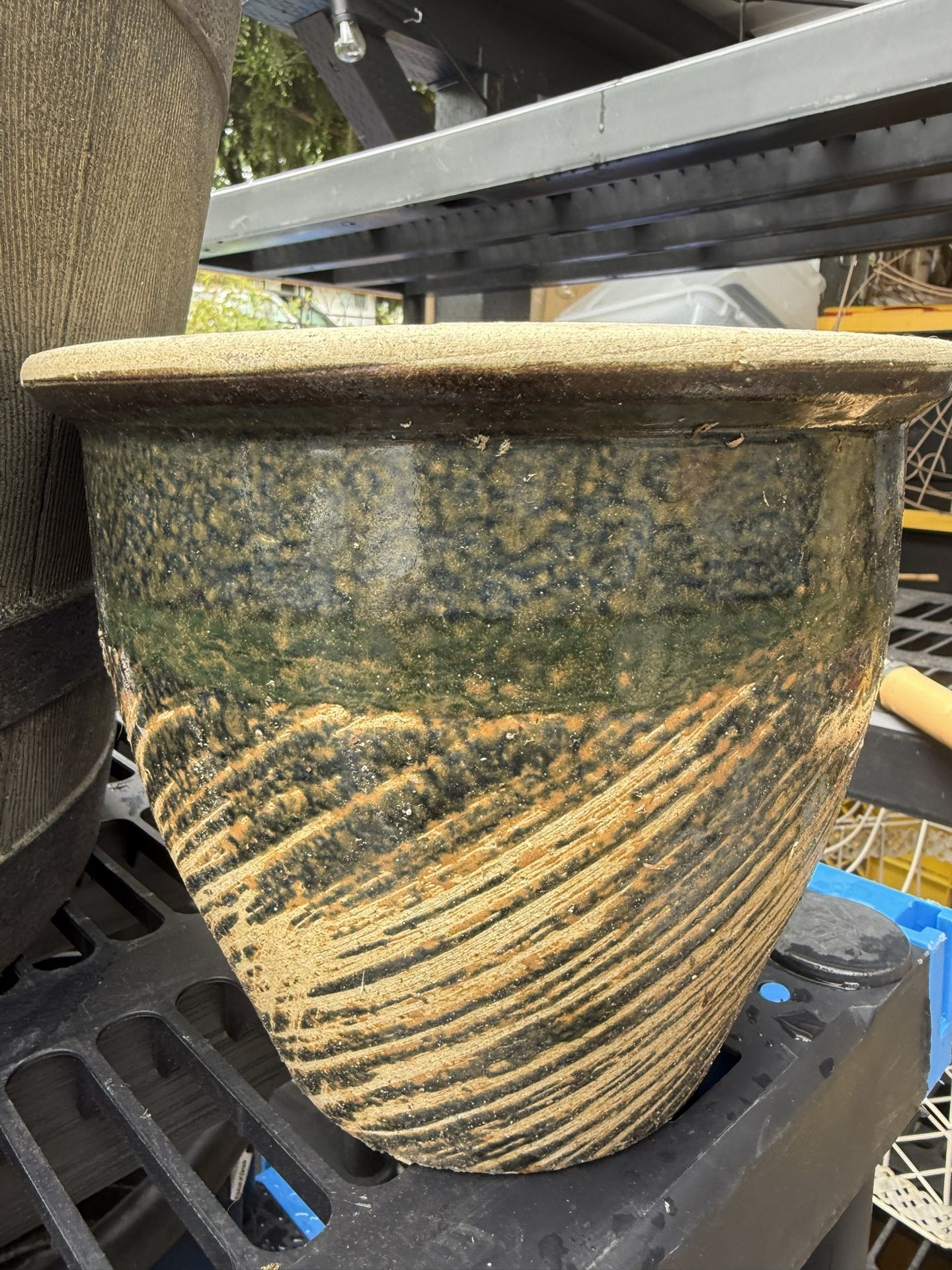 Greenish Plant Pot