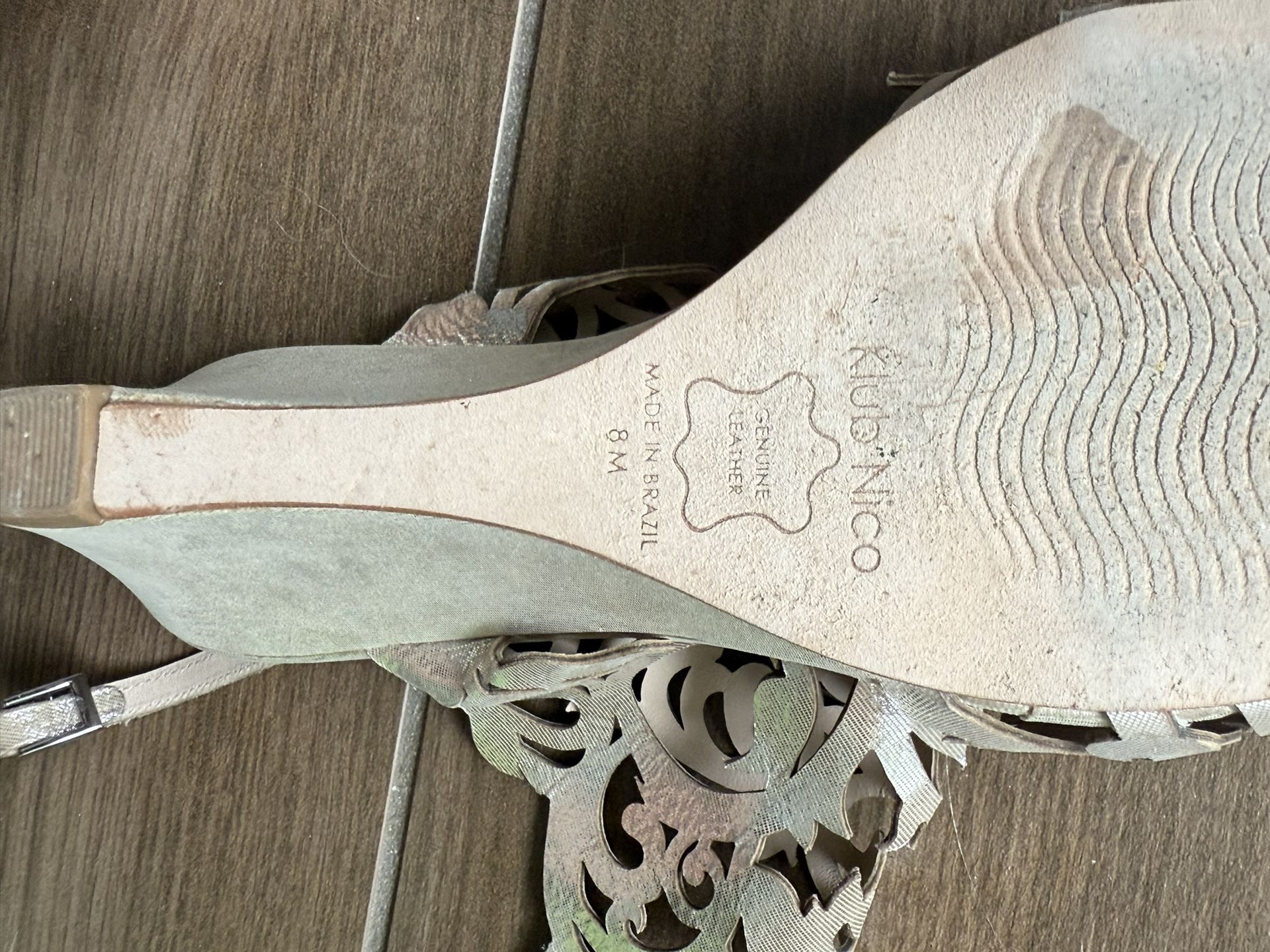 two pair  one wedge one with high heel 