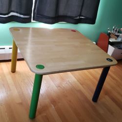 Kids Real Wooden Art Table from Kids Furniture Store