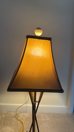 Vintage Golf Club lamp