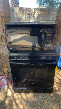 Gas stove and microwave