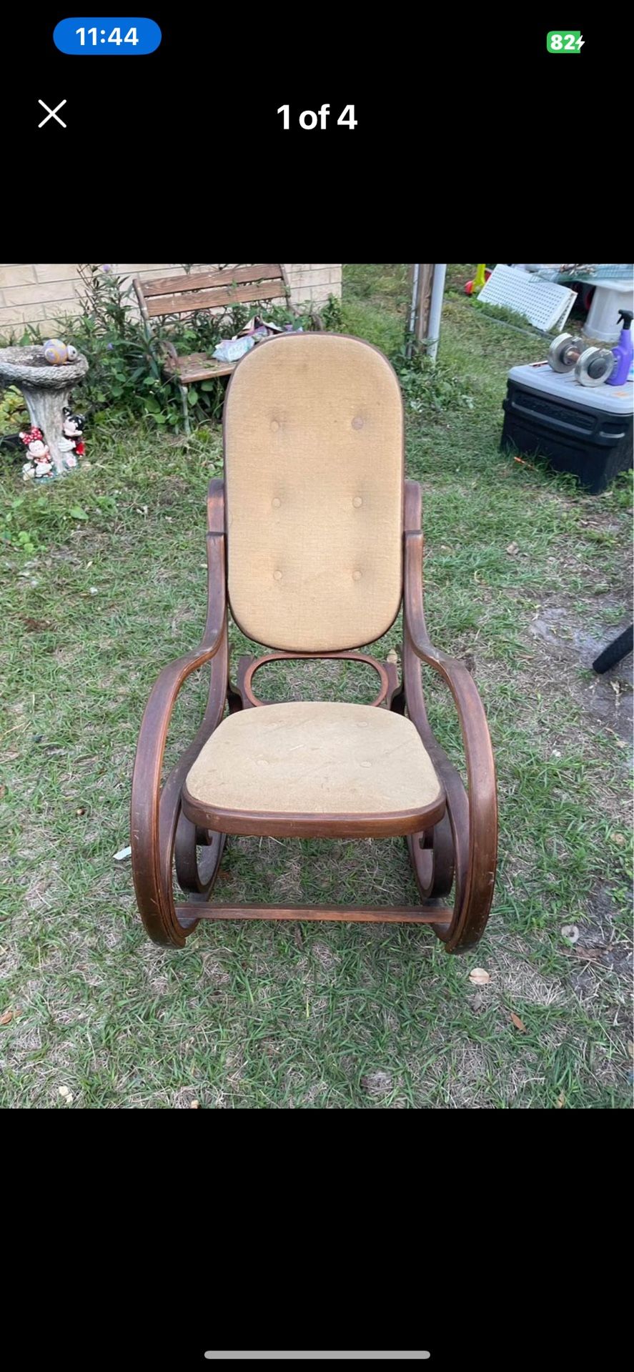 Vintage, antique, rocking chair