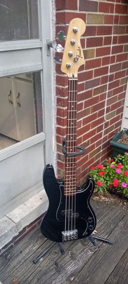 Bass guitar.