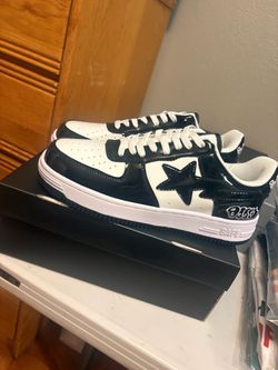 Black n White Bapestas Size 10