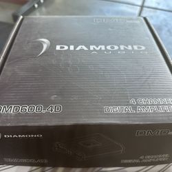 Diamond Audio (2) 12” Subs, 1000w Single Channel Amp, (2) 6” Speakers, 600 Watt 4 Channel Amp