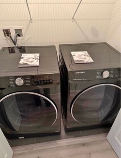 Samsung Front Load Washer and Dryer Set