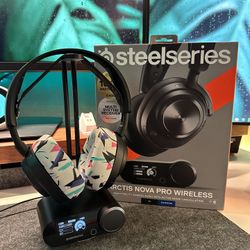 Steelseries Arctis Nova Pro Wireless Gaming Headset Headphones PC PlayStation 