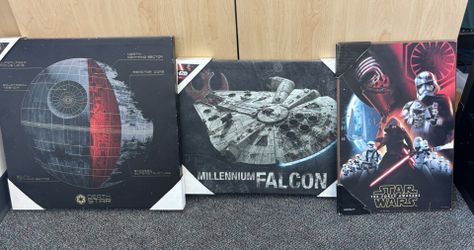 Star Wars Frames Lot Of 3