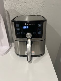 6 qt air fryer instant pot vortex plus stainless steel