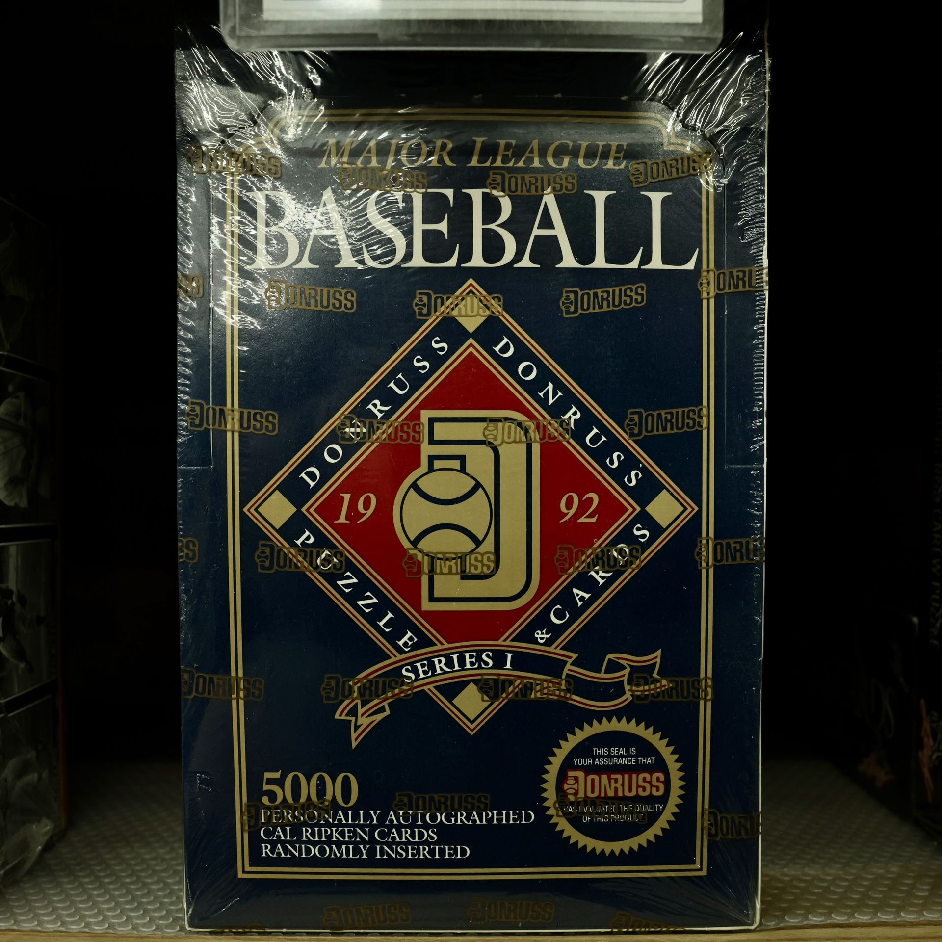 1992 Donruss Baseball Puzzle & Cards Box