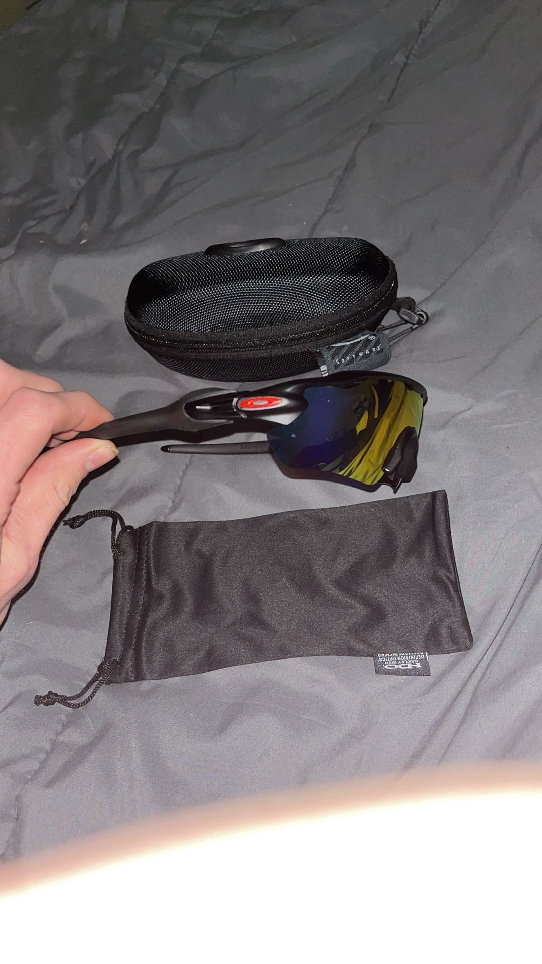 oakley radar ev sunglasses polarized oo9208