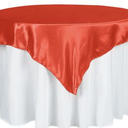 Table Overlay- Red