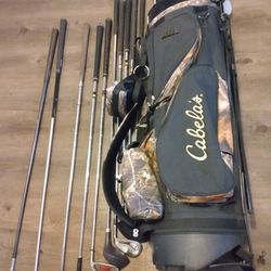 Over 25 EXPENSIVE Golf Clubs With A Cabela's Golf Bag