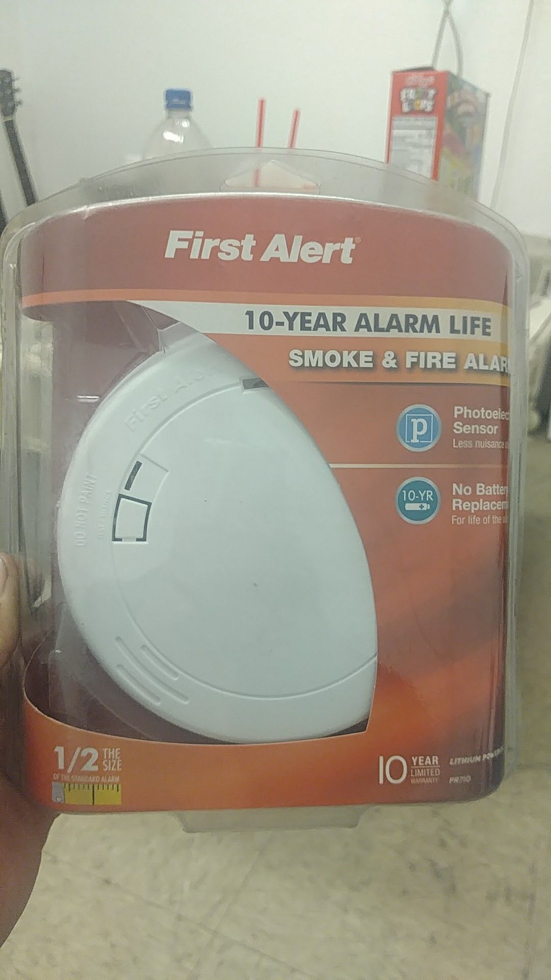 First Alert Smoke and Fire Alarm