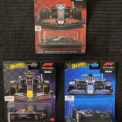 Hot Wheels Premium Formula 1 (3 Piece Set)