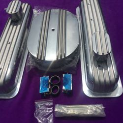 Small Block Chevy Polished Aluminum Dress Up Kit