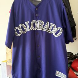Majestic Colorado Rockies MLB Jersey