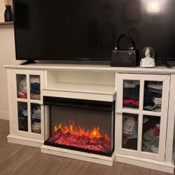 Fire Pit Home Decor Tv Stand