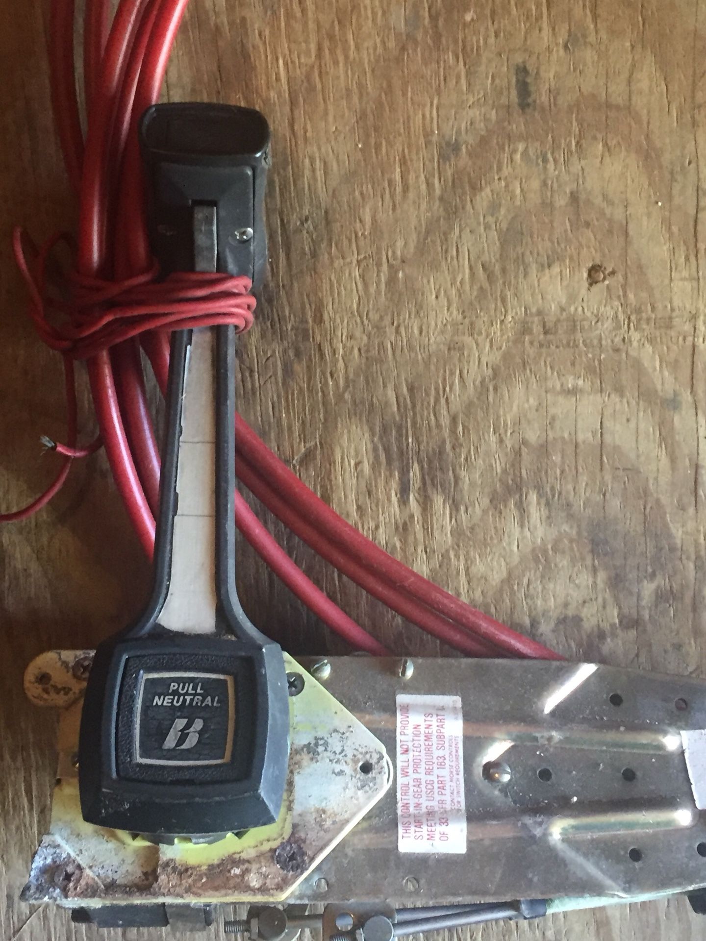 Boat shifter and cables