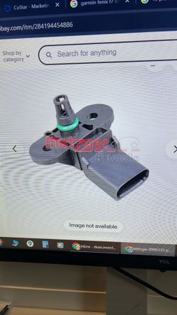 Metzger 0906335 pressure sensor brake booster for Audi Bentley