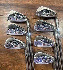 PING i15 Complete Golf Iron Set Black Dot Steel Shaft R-FLEX